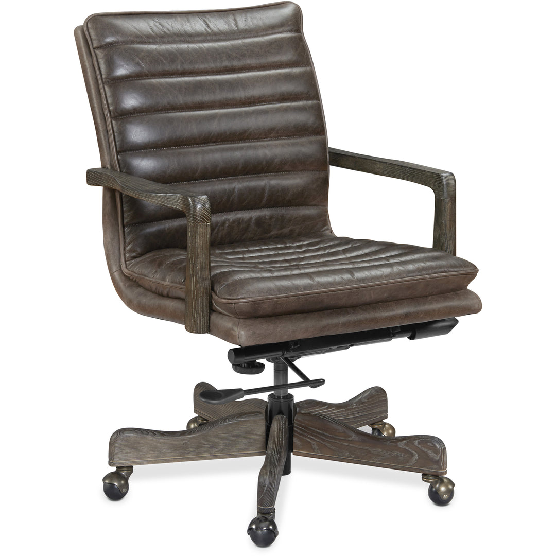 Langston Executive Swivel Tilt Chair Home Office Hooker Furniture   