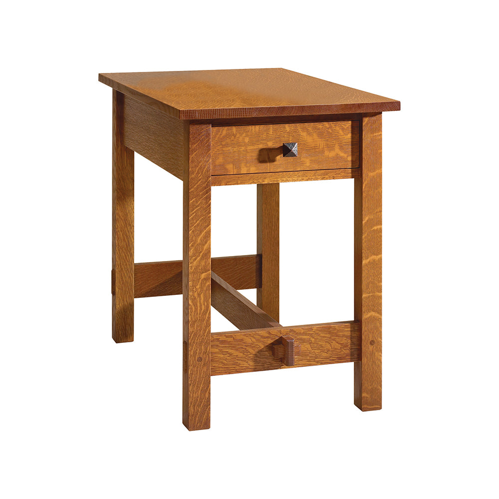Mission End Table with Drawer 