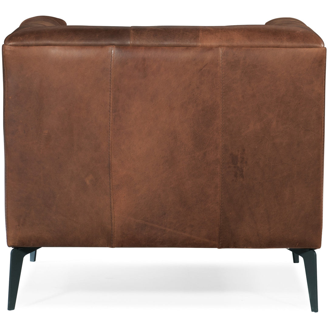 Nicolla Leather Stationary Chair 