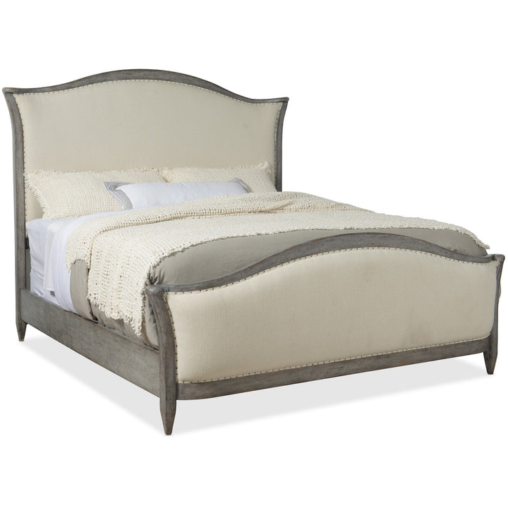 Ciao Bella Upholstered Bed- Speckled Gray 