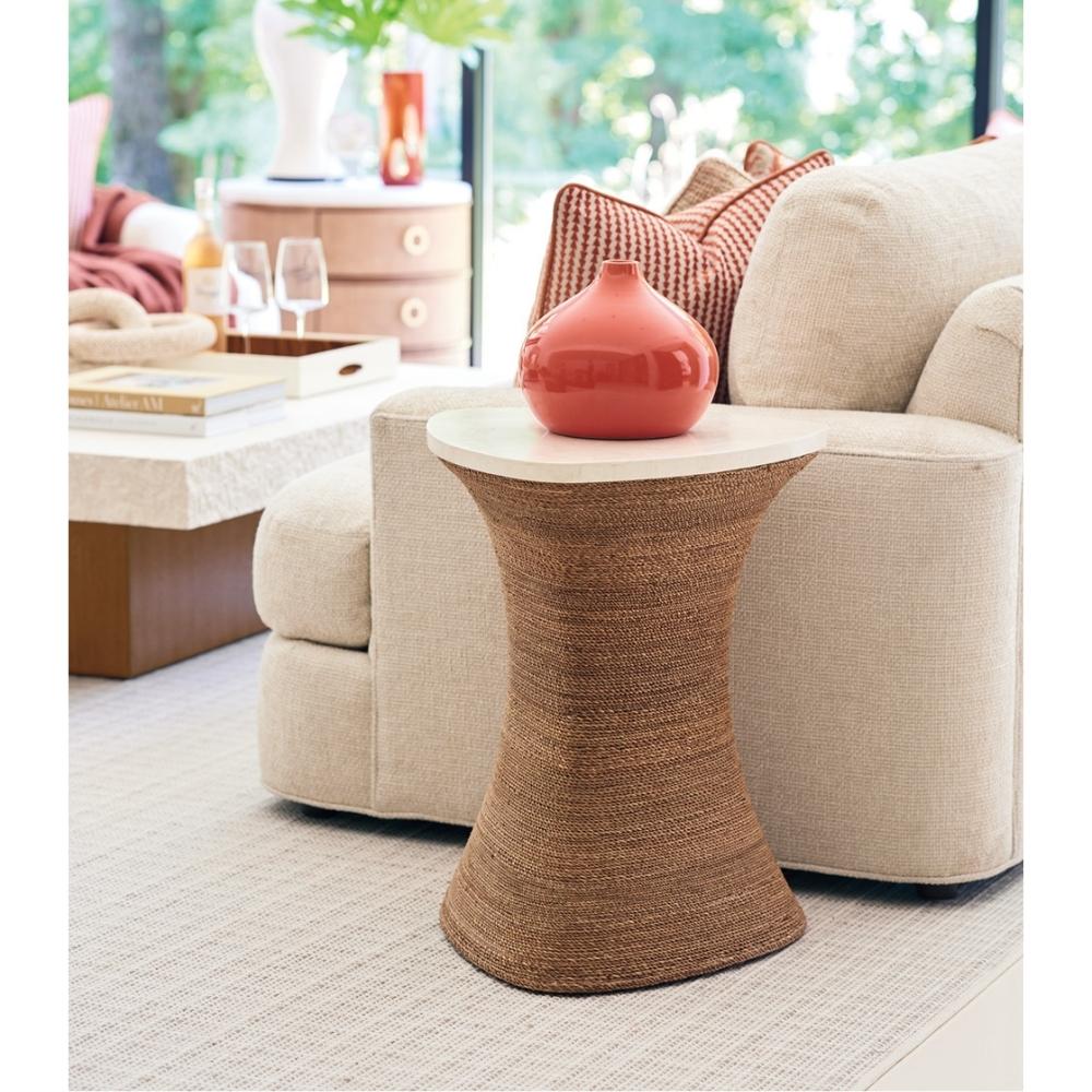 Palm Desert Haley Woven Accent Table 