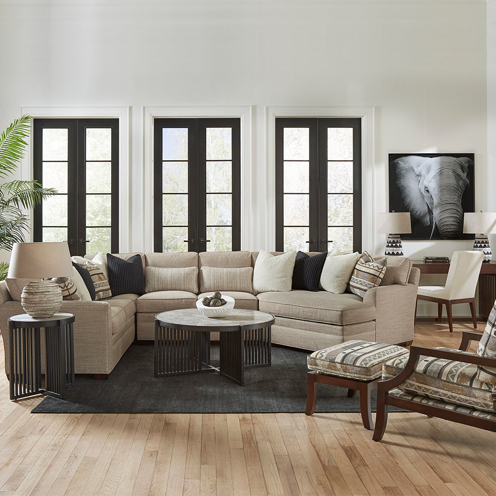 Park Slope Round Cocktail Table Living Room Stickley