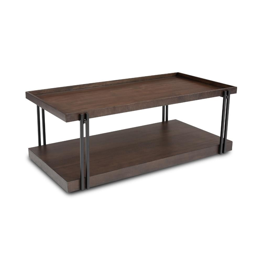 Prairie Rectangular Coffee Table with Casters 