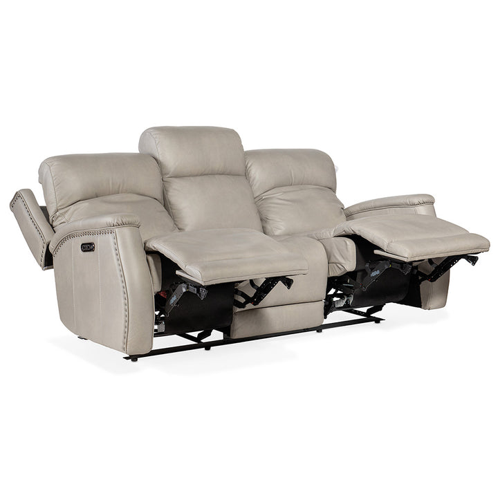 Rhea Zero Gravity Power Recline Sofa w/ Power Headrest Living Room Hooker Furniture   