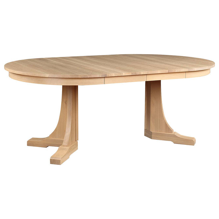 Mission Round Pedestal Dining Table 