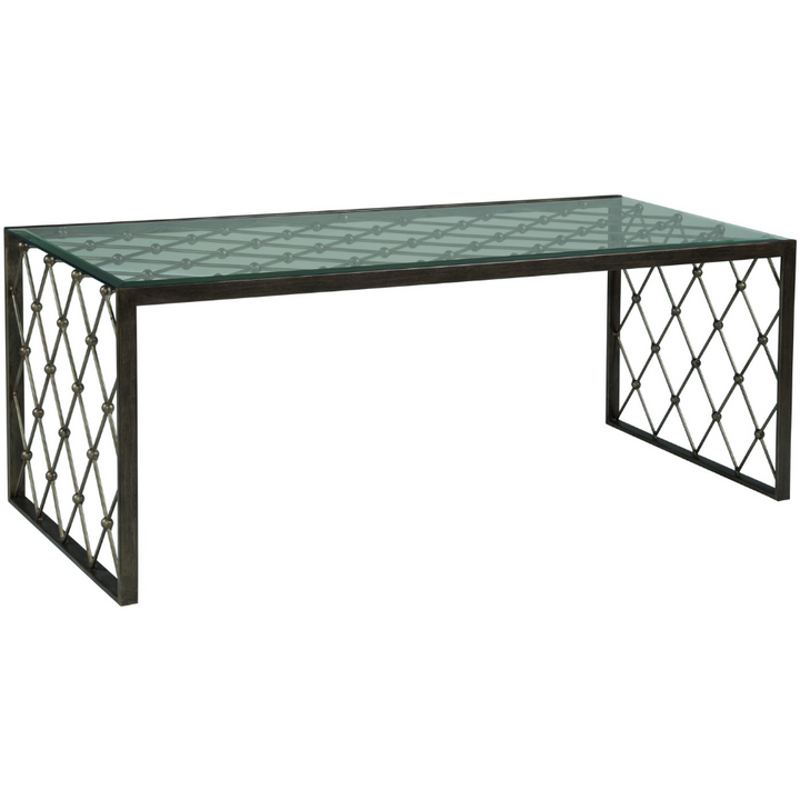 Metal Designs Royere Rectangular Cocktail Table Living Room Artistica Home   