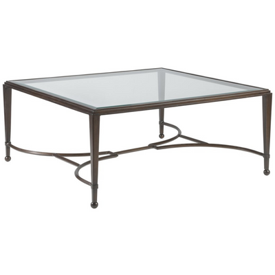 Metal Designs Sangiovese Square Cocktail Table 