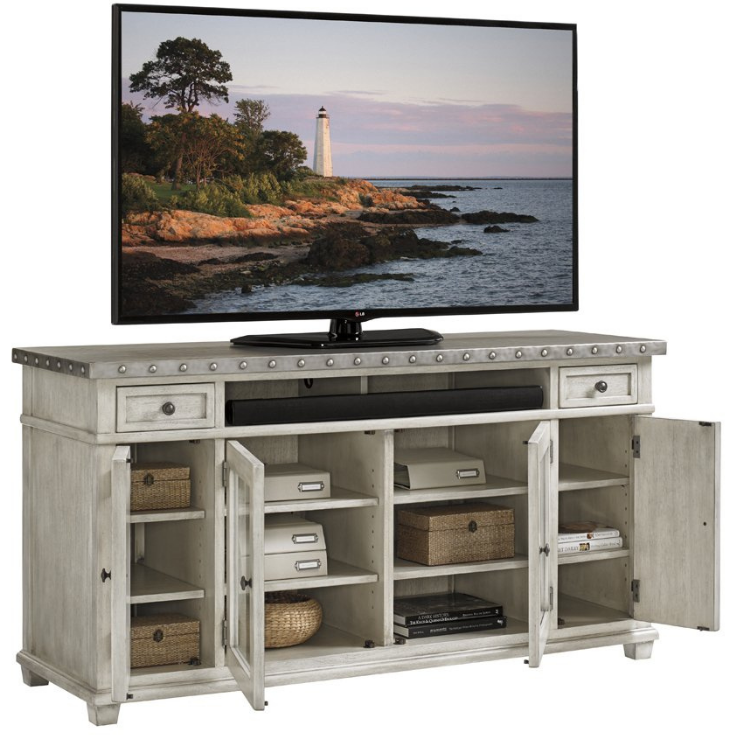 Oyster Bay Shadow Valley Media Console Living Room Lexington   