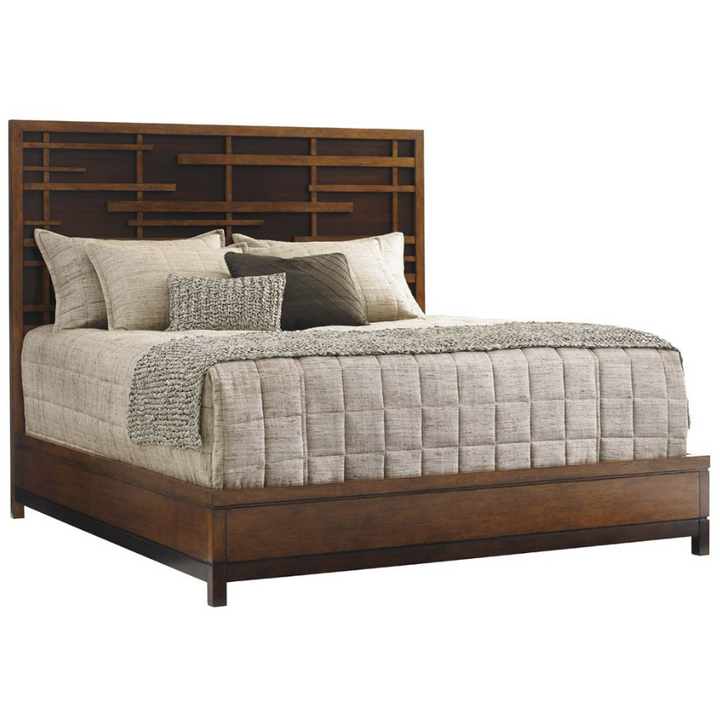 Island Fusion Shanghai Panel Bed Bedroom Tommy Bahama Home   