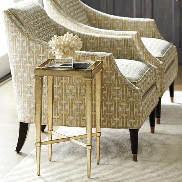 Carlyle Sheldon Chairside Table Living Room Lexington   