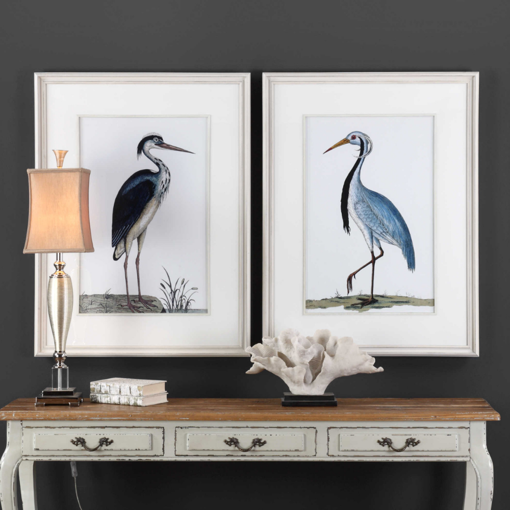 Shore Birds Framed Prints, Set of 2 Accessories Uttermost   