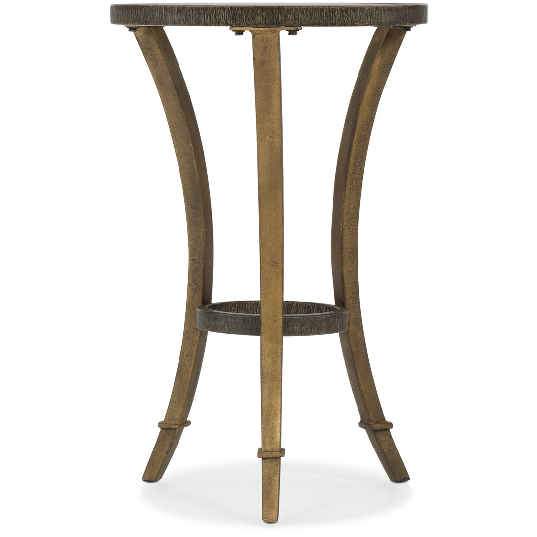 Round Accent Martini Table Living Room Hooker Furniture   