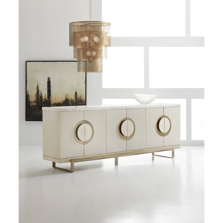 Melange Noelle Credenza Living Room Hooker Furniture   