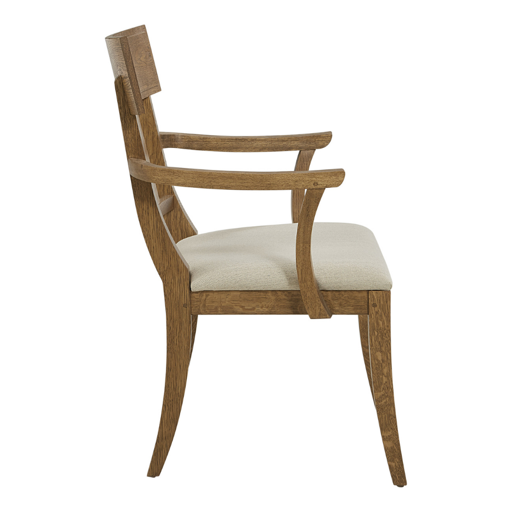 St. Lawrence Curved Arm Chair Dining Room Stickley   