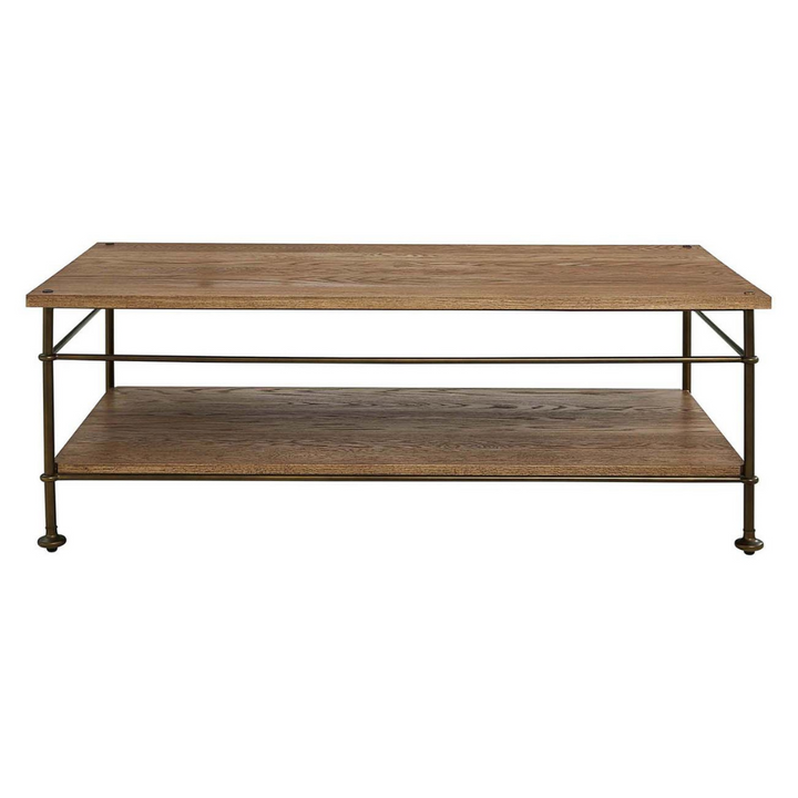 St. Lawrence Metal Cocktail Table Living Room Stickley   