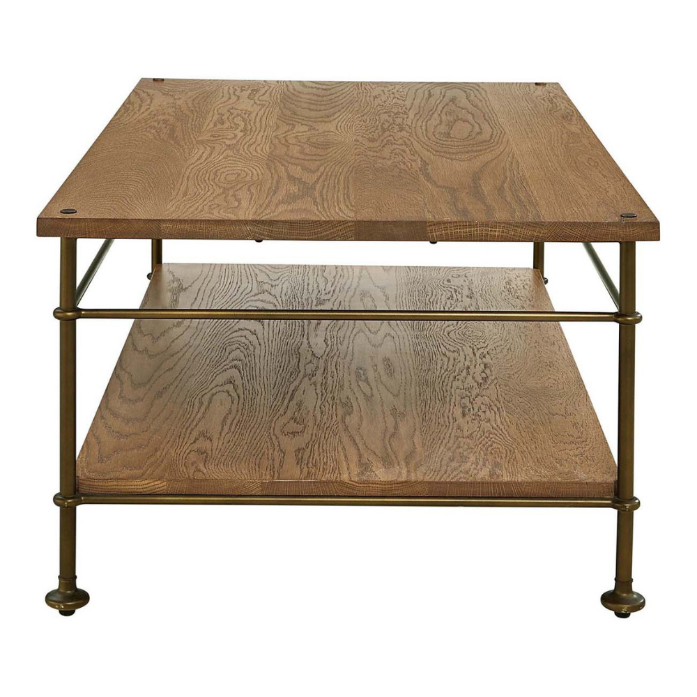 St. Lawrence Metal Cocktail Table Living Room Stickley   