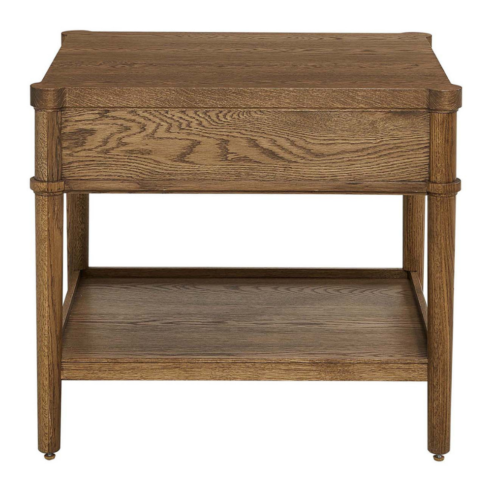 St. Lawrence Post End Table Living Room Stickley   
