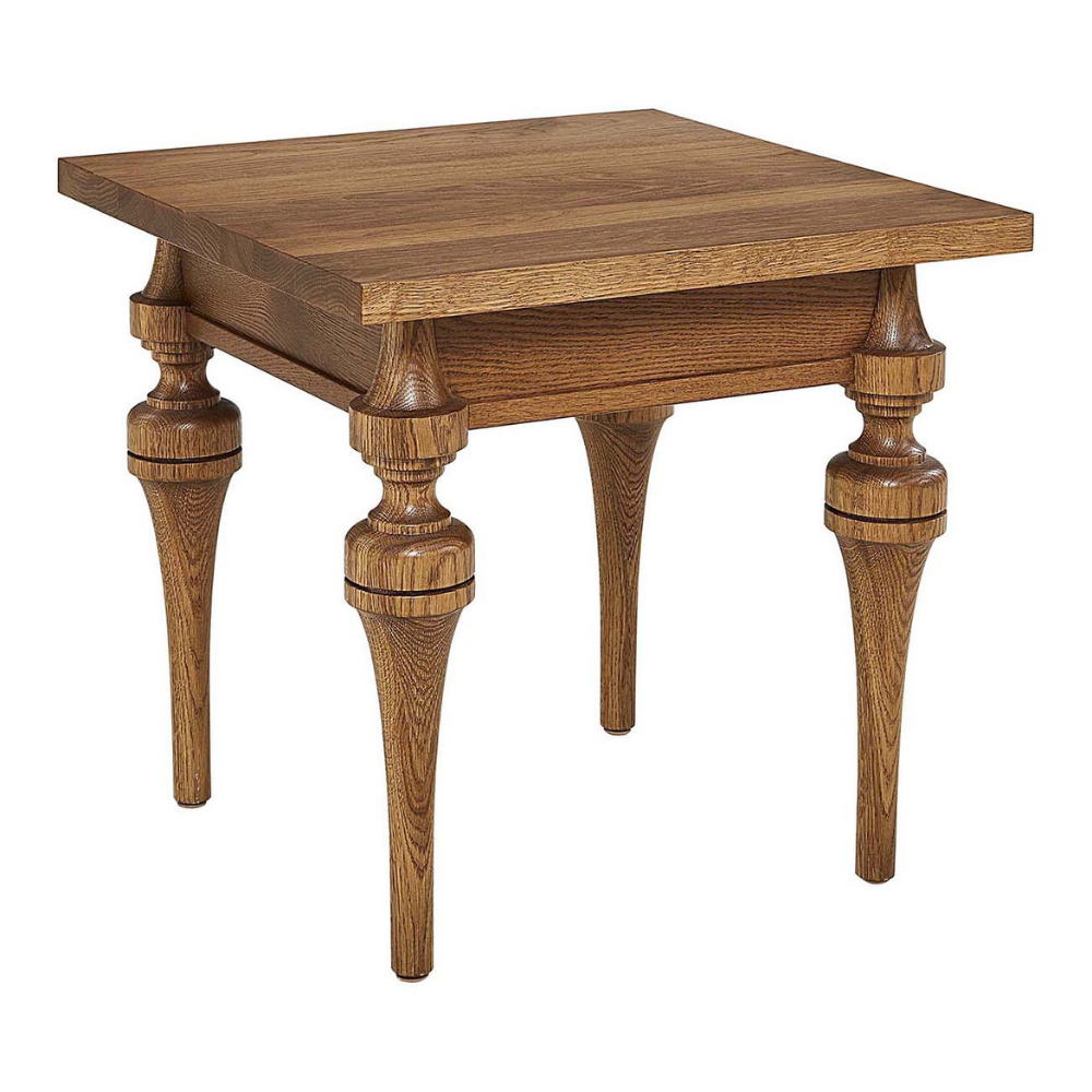 St. Lawrence Turned End Table Living Room Stickley   