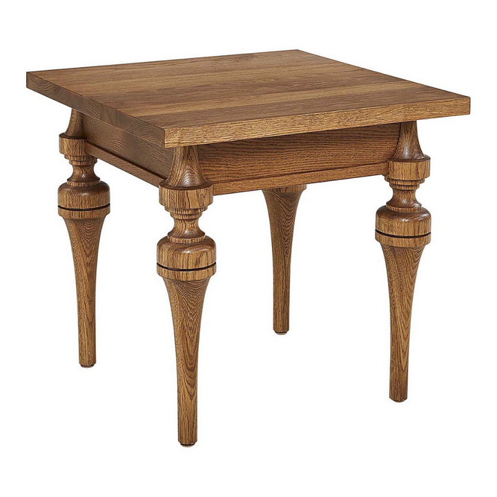 St. Lawrence Turned End Table Living Room Stickley   
