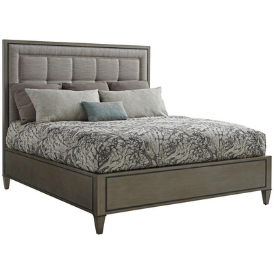 Ariana St. Tropez Upholstered Panel Bed 