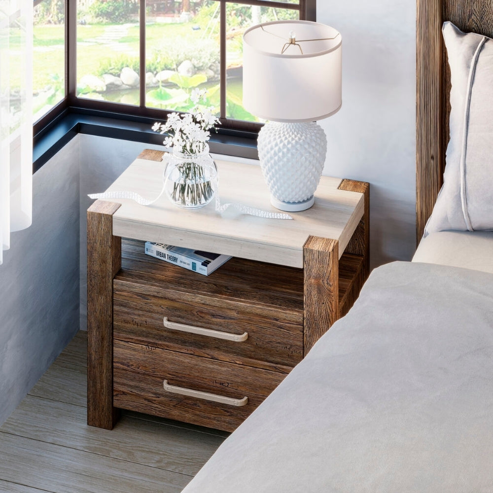 Stockyard Bedside Chest Bedroom A.R.T. Furniture   