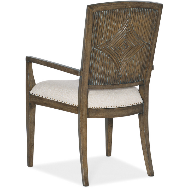 Sundance Carved Back Arm Chair 
