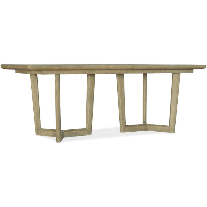 Surfrider Rectangle Dining Table w/ 2-18in leaves Dining Room Hooker Furniture   