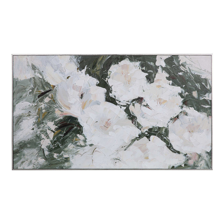 Sweetbay Magnolias Hand Painted Canvas Accessories Uttermost   
