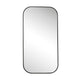 Taft Mirror - Black Accessories Uttermost   
