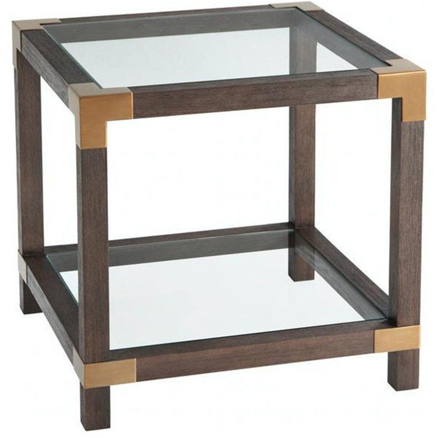 Rayan Side Table Living Room Theodore Alexander   