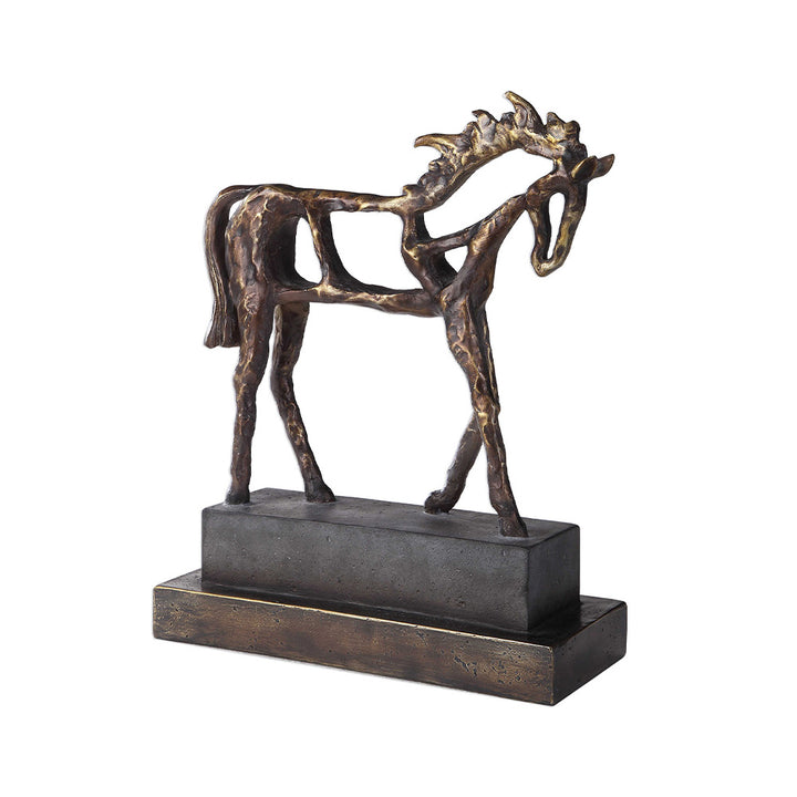 Titan Horse Sculpture 