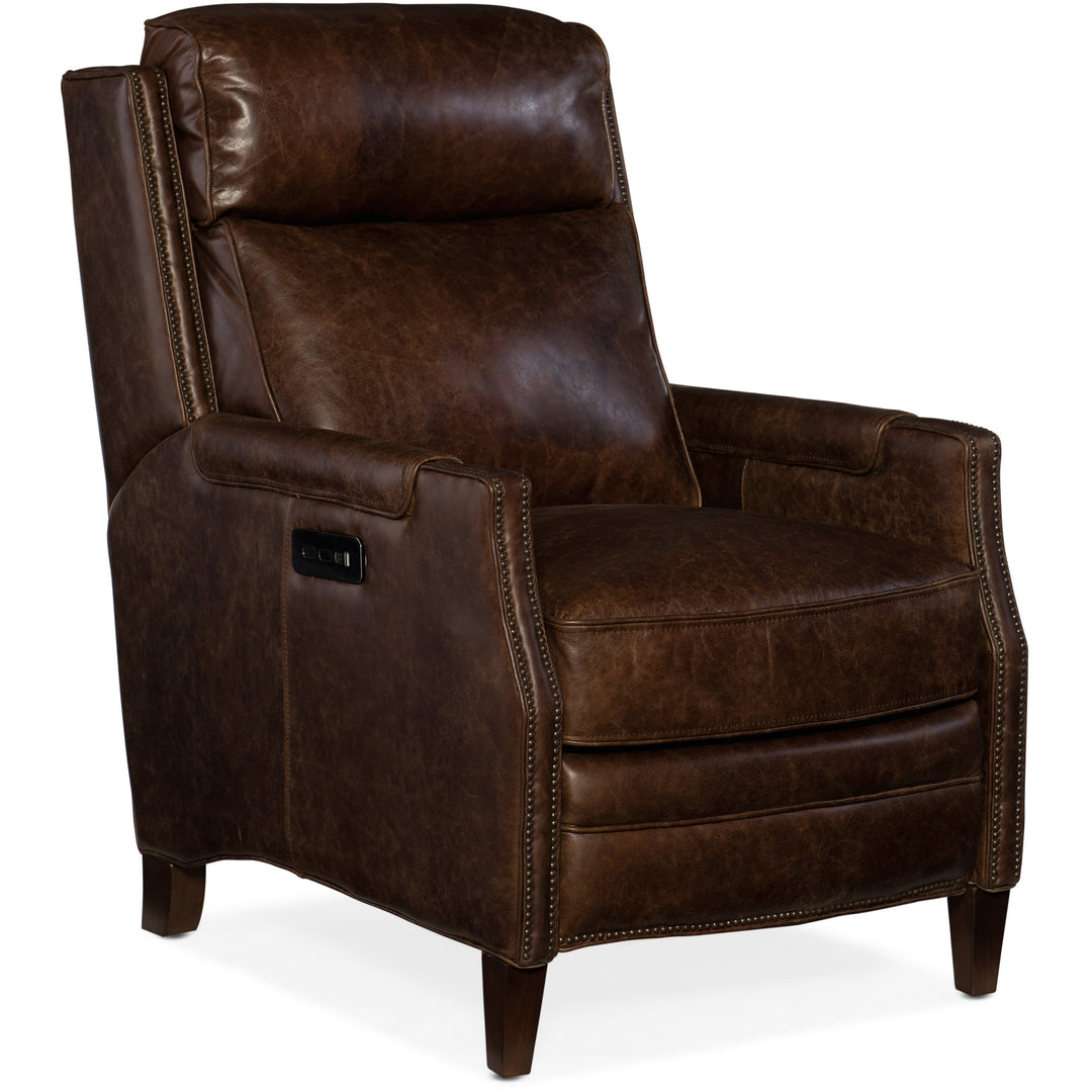 Regale Power Recliner w/  Power Headrest Living Room Hooker Furniture   