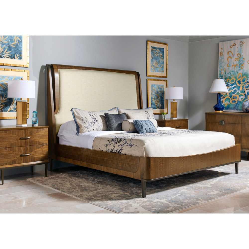 Toulouse Upholstered King Bed Bedroom Jonathan Charles   