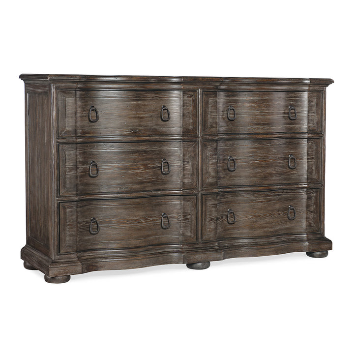 Traditions Six-Drawer Dresser Bedroom Hooker Furniture   