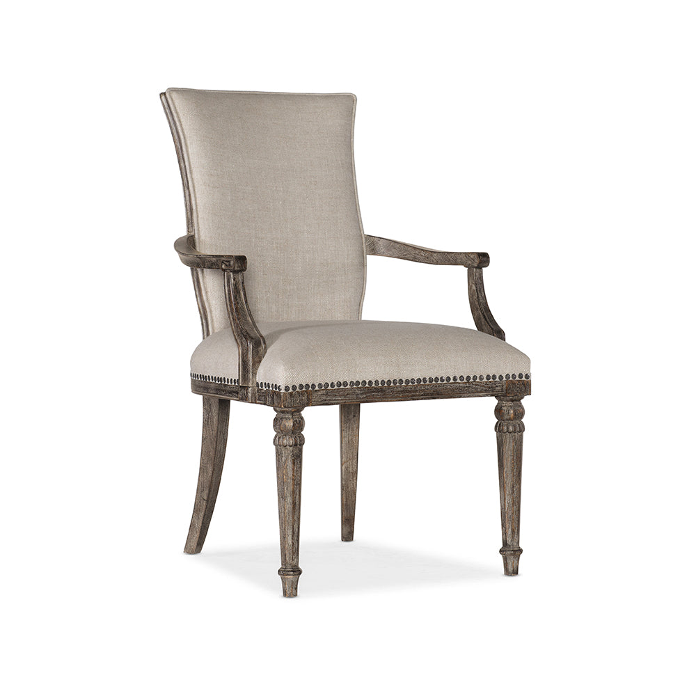 Traditions Upholstered Arm Chair Dining Room Hooker Furniture   
