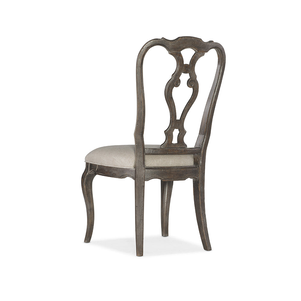 Traditions Wood Back Side Chair Dining Room Hooker Furniture   