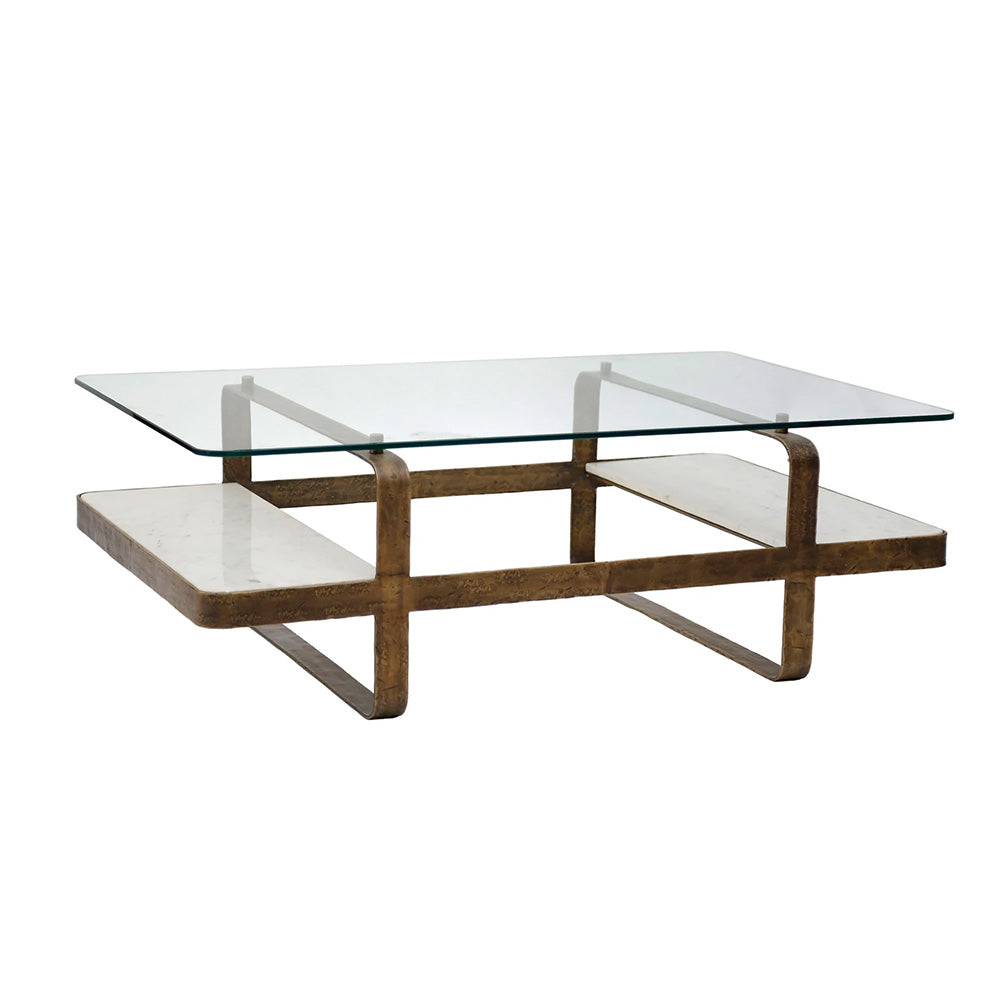 Translucent Coffee Table Living Room LH Imports   