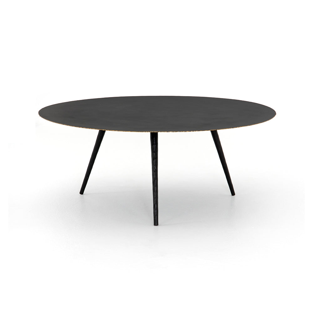 Trula Round Coffee Table Living Room Four Hands   