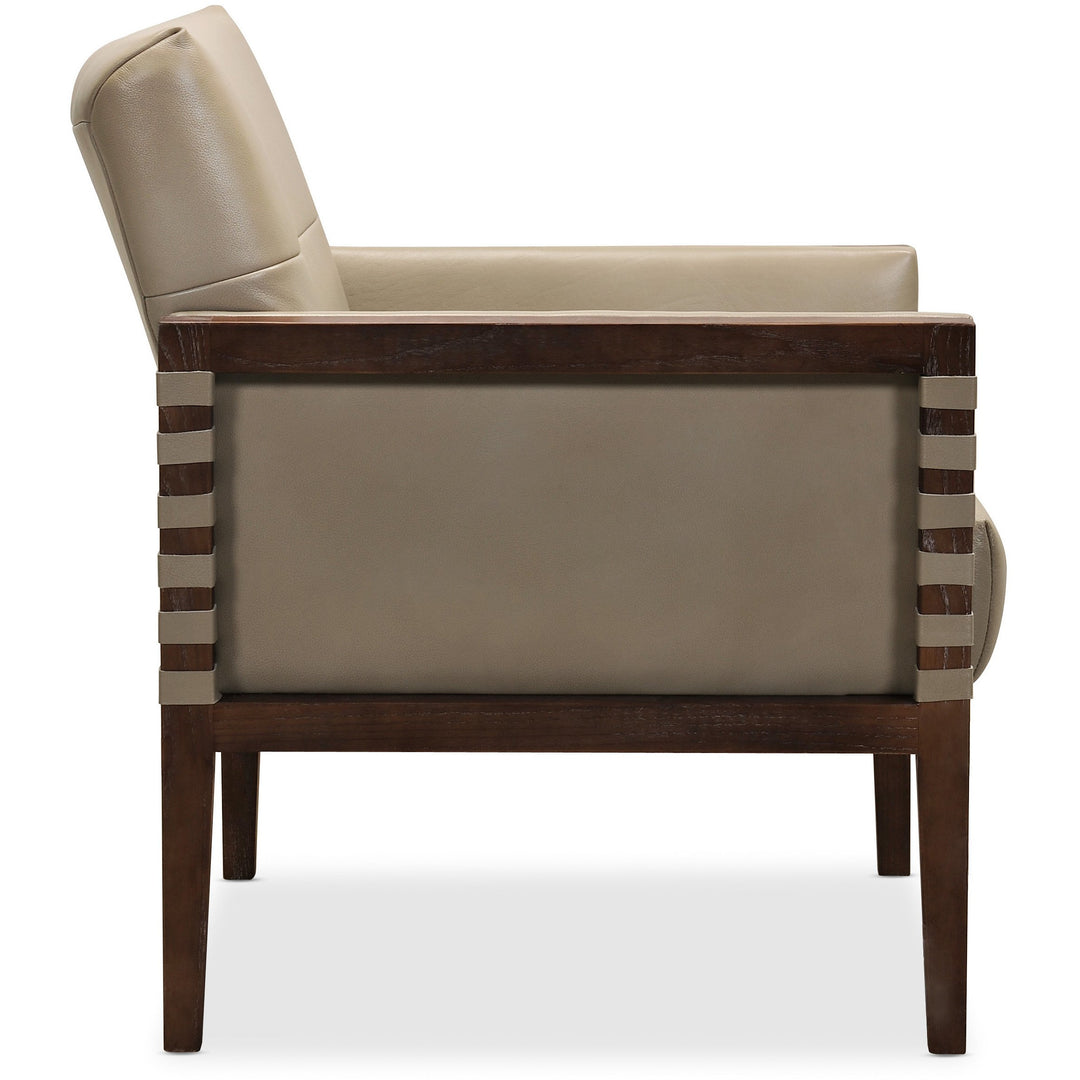 Carverdale Leather Club Chair 