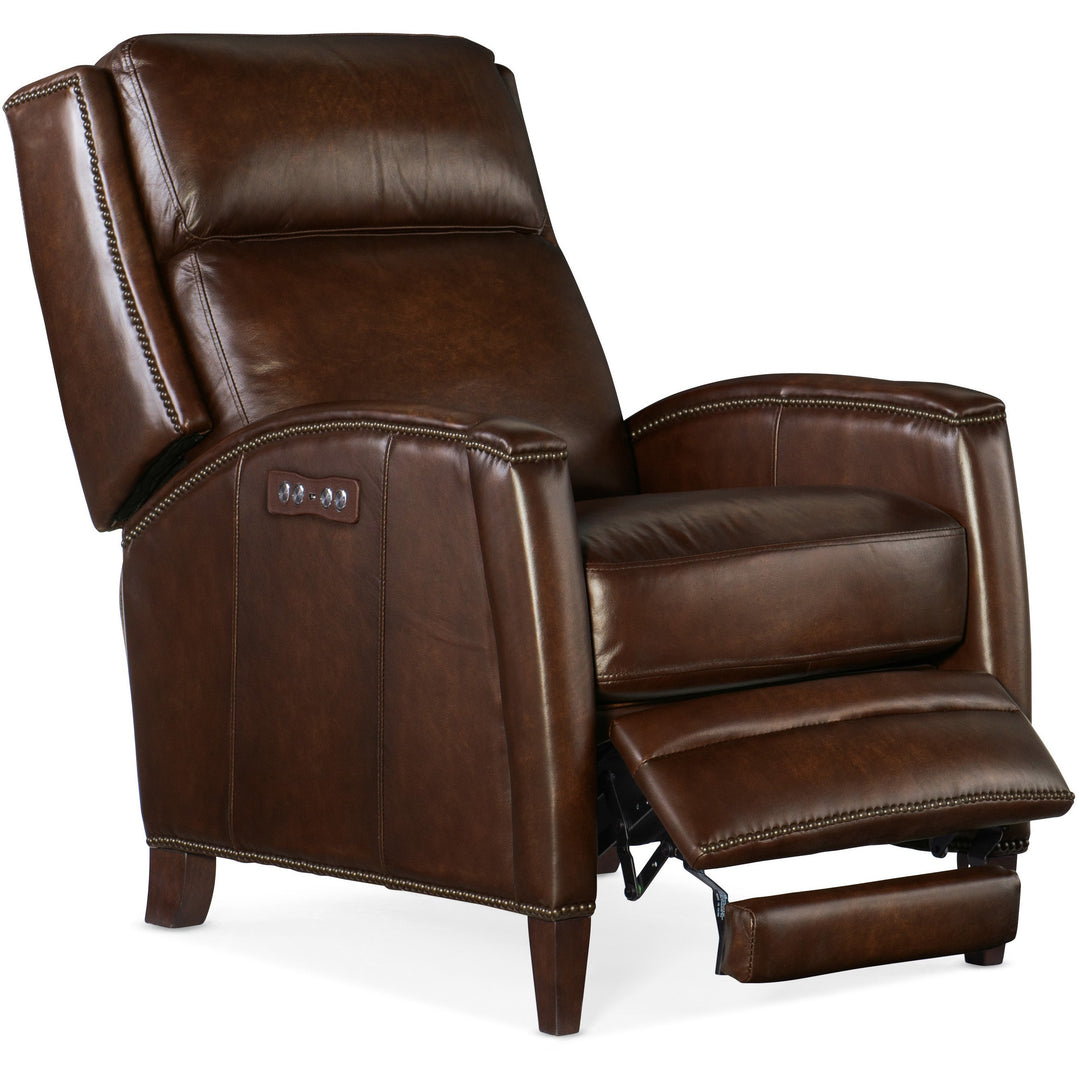 Declan Power Recliner w/  Power Headrest Living Room Hooker Furniture   
