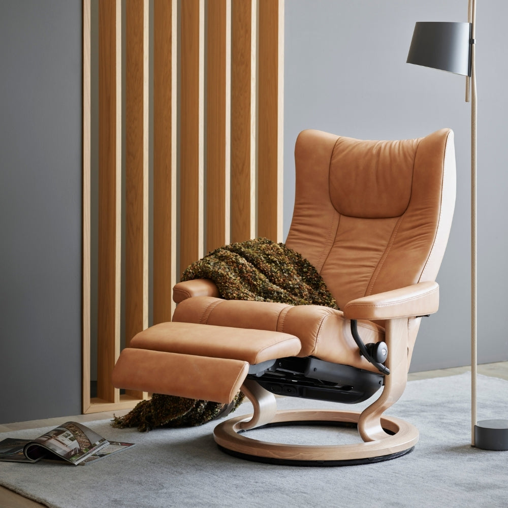 Stressless Wing Classic Power Chair Living Room Ekornes   