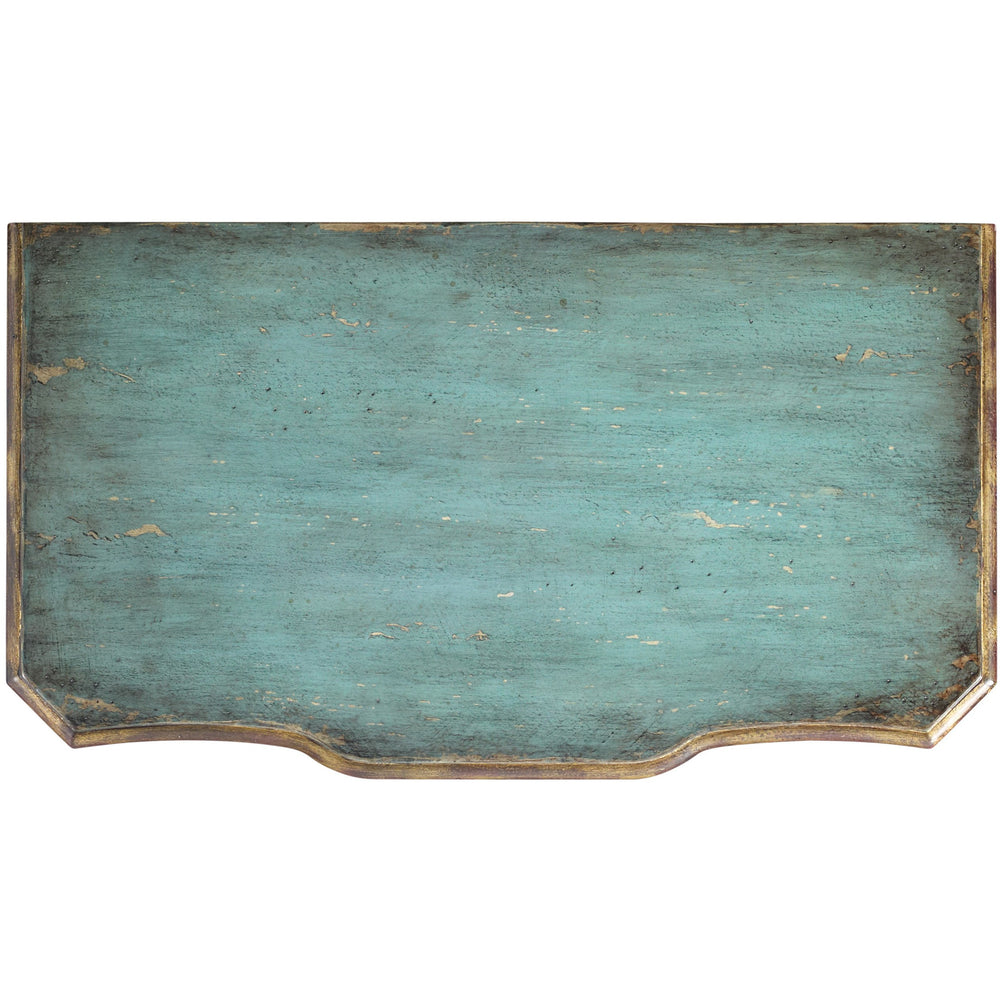 Three Drawer Turquoise Chest 