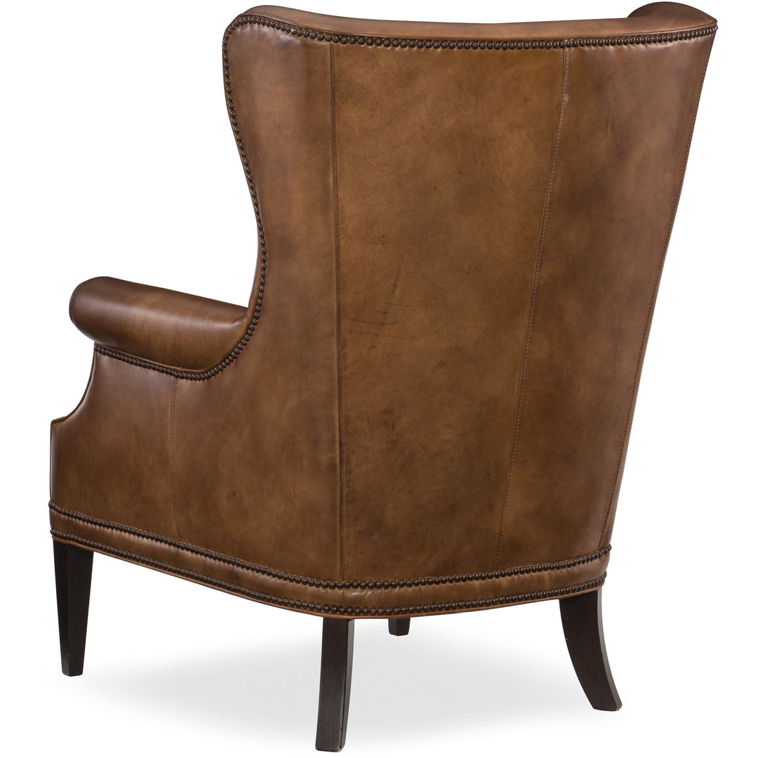 Maya Wing Club Chair Living Room Hooker Furniture   